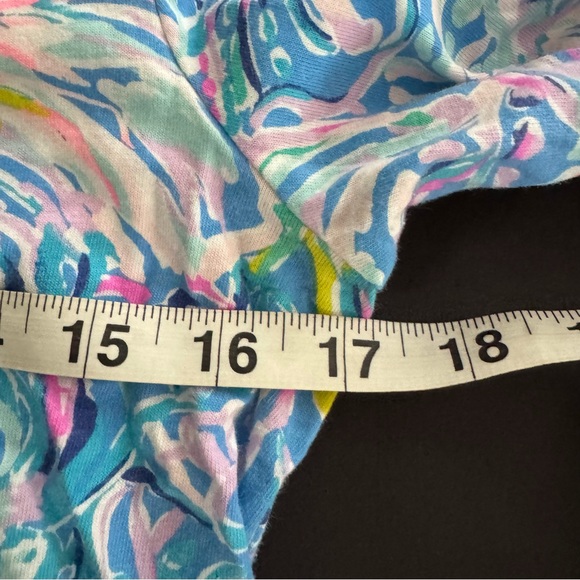 Lilly Pulitzer Beacon All Together Now Engineered Supima Cotton Jersey Dress/S - Picture 8 of 10